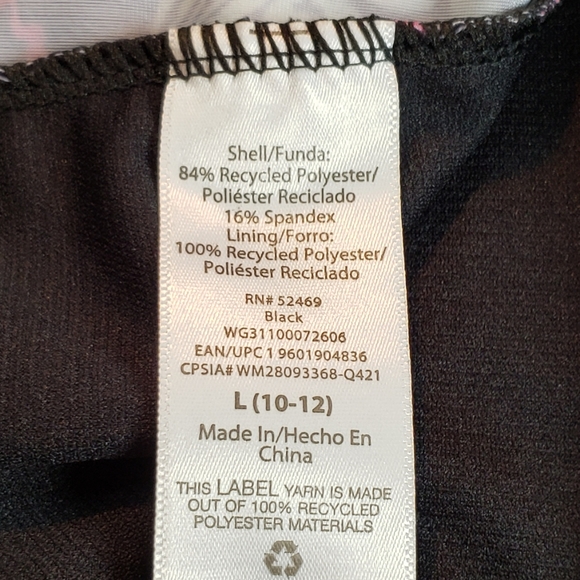 Wonder Nation Floral Swim Top size L (10-12) - Picture 8 of 9